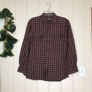 Men’s Red Head RedHead Long-Sleeve Flannel Button Down Shirt
Size Medium 38 - 40